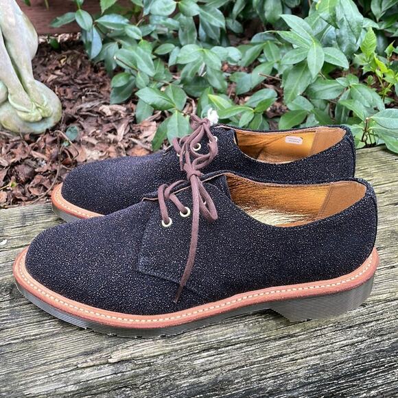 Dr Martens 1461 England Black Bronze Oxfords Women’s 8 US / 6 UK - Picture 3 of 13